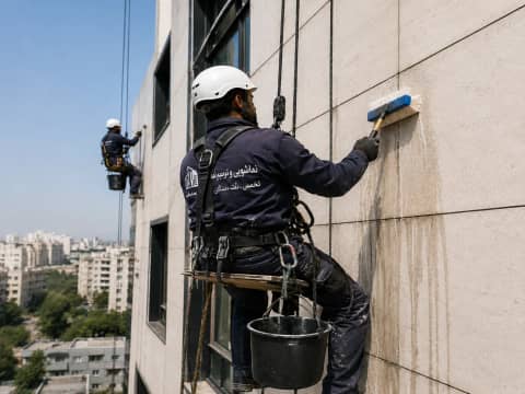 نماشویی و ترمیم نما
