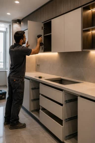 طراحی و ساخت کابینت