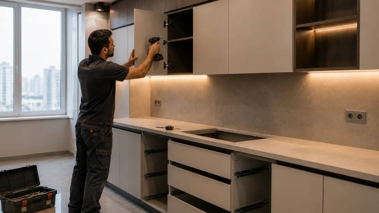 طراحی و ساخت کابینت