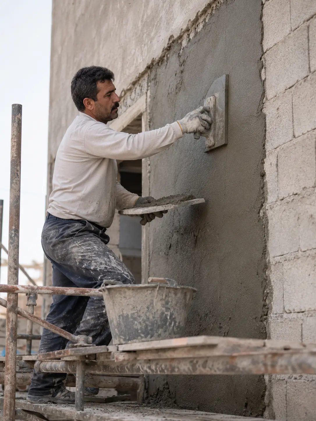 سیمان کاری