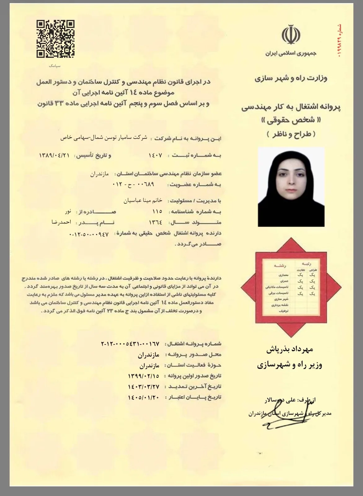 تصویرِ گالریِ گروه مهندسی Evan