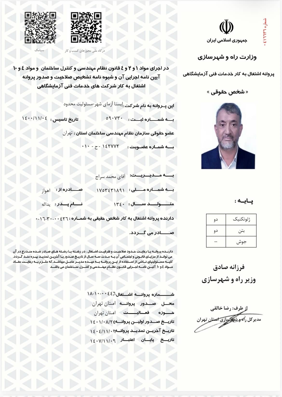 تصویرِ گالریِ ایستا آزمای شهر