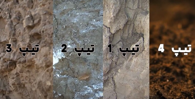 عکس انواع خاک